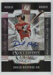 David Renfroe [Aspirations Autograph] #108 Baseball Cards 2009 Donruss Elite Extra Edition Prices