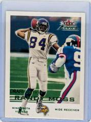 Randy Moss [Draft Position] #15 Football Cards 2000 Fleer Focus Prices