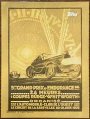 Le Mans Poster Art [Gold] #3 Racing Cards 2023 Topps 24H Prices