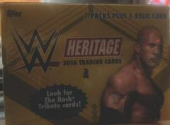 Blaster Box Wrestling Cards 2016 Topps WWE Heritage Prices