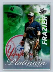 Clint Frazier [Green] #PP-CF Baseball Cards 2017 Bowman Platinum Presence Prices