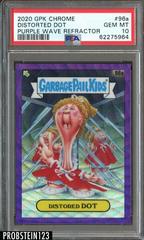 Distorted DOT [Purple Wave] #96a 2020 Garbage Pail Kids Chrome Prices