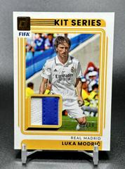 Luka Modric [Gold] #KK-LM Soccer Cards 2022 Panini Donruss Kit Kings Prices