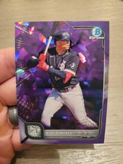 Eloy Jimenez [Sapphire Purple] Baseball Cards 2022 Bowman Chrome Prices