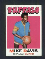 Mike Davis Basketball Cards 1971 Topps Prices