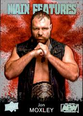 Jon Moxley [Silver] Wrestling Cards 2021 Upper Deck AEW Main Features Prices