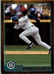 Alex Rodriguez #200 Baseball Cards 2001 Topps Gold Prices