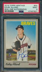 Kolby Allard Baseball Cards 2019 Topps Heritage Real One Autographs Prices