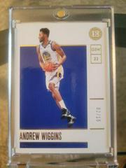 Andrew Wiggins [Gold] #13 Basketball Cards 2019 Panini Encased Prices