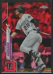 Nolan Arenado [Red Refractor] #230 Baseball Cards 2020 Topps Chrome Sapphire Prices