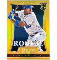 Yasiel Puig [Prizm] Baseball Cards 2013 Panini Select Prices