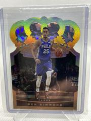 Ben Simmons [Crystal Gold] Basketball Cards 2020 Panini Crown Royale Prices