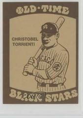 Christobel Torrienti #18 Baseball Cards 1974 Laughlin Old Time Black Stars Prices