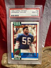Lawrence Taylor #52 Football Cards 1990 Topps Tiffany Prices