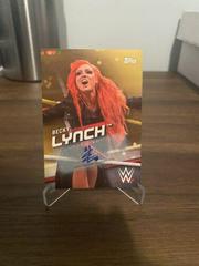 Becky Lynch [Gold Autograph] #16 Wrestling Cards 2016 Topps WWE Divas Revolution Prices