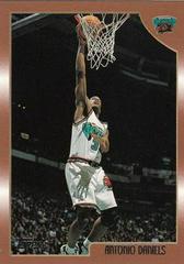 Antonio Daniels #33 Basketball Cards 1998 Topps Prices
