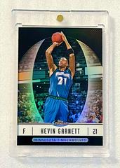 Kevin Garnett [Black Refractor] Basketball Cards 2006 Finest Prices