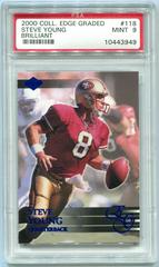 Steve Young [Brilliant] Football Cards 2000 Collector's Edge Graded Prices