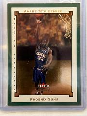 Amare Stoudemire [Emerald] #EM119 Basketball Cards 2002 Fleer Premium Prices