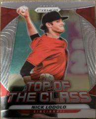 Nick Lodolo #TOC-7 Baseball Cards 2020 Panini Prizm Top of the Class Prices