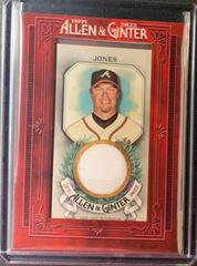 Chipper Jones Baseball Cards 2022 Topps Allen & Ginter Mini Framed Relics Prices