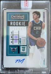 LaMelo Ball [Autograph Playoff Ticket] #125V Basketball Cards 2020 Panini Contenders Prices