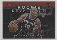 Jeremy Sochan [Red] #22 Basketball Cards 2022 Panini Select Rookie Revolution Prices