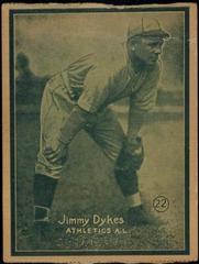 Jimmy Dykes [Hand Cut] #22 Baseball Cards 1931 W517 Prices