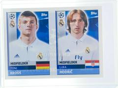 Luka Modric, Toni Kroos Soccer Cards 2016 Topps UEFA Champions League Sticker Prices