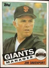 Jim Davenport Baseball Cards 1985 Topps Traded Tiffany Prices