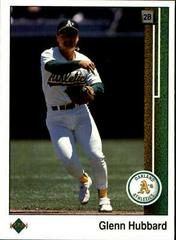 Glenn Hubbard #395 Baseball Cards 1989 Upper Deck Prices