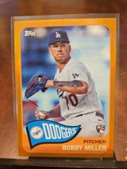 Bobby Miller [Orange Hot] #166 Baseball Cards 2023 Topps Archives Prices