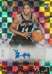 Blake Wesley [Red] Basketball Cards 2022 Panini Hoops Rookie Ink Autographs Prices