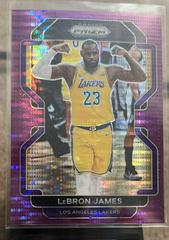 LeBron James [Purple Pulsar Prizm] Basketball Cards 2021 Panini Prizm Prices