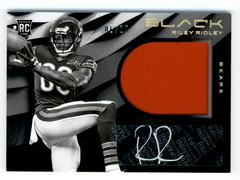 Riley Ridley [Patch Autograph Gold] Football Cards 2019 Panini Black Prices