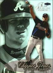 Chipper Jones [Row 3] Baseball Cards 1999 Flair Showcase Prices