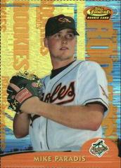 Mike Paradis [Gold Refractor] #113 Baseball Cards 2000 Finest Prices