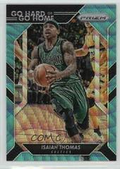 Isaiah Thomas [Teal Wave Prizm] Basketball Cards 2016 Panini Prizm Go Hard or Go Home Prices