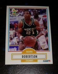 Alvin Robertson #109 Basketball Cards 1990 Fleer Prices