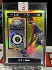 Bol Bol [Autograph Gold] Basketball Cards 2019 Panini Contenders Optic Prices