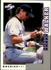 Larry Walker #39 Baseball Cards 1998 Score Rookie Traded Prices