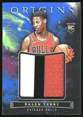 Dalen Terry [Blue] #JJ-DTB Basketball Cards 2022 Panini Origins Rookie Jumbo Jerseys Prices