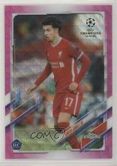 Curtis Jones [Pink] Soccer Cards 2020 Topps Chrome UEFA Champions League Prices