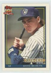 Dante Bichette #10T Baseball Cards 1991 Topps Traded Tiffany Prices