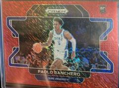 Paolo Banchero [Red Shimmer] #52 Basketball Cards 2022 Panini Prizm Draft Picks Prices