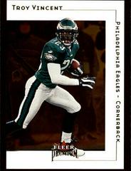 Troy Vincent Football Cards 2001 Fleer Premium Prices