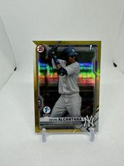 Kevin Alcantara [Gold Foil] #BFE-97 Baseball Cards 2021 Bowman 1st Edition Prices