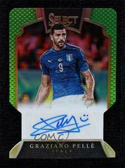 Graziano Pelle [Neon Green Die Cut] Soccer Cards 2016 Panini Select Signatures Prices