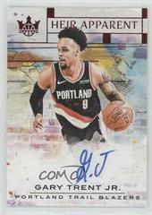 Gary Trent Jr. [Ruby] Basketball Cards 2018 Panini Court Kings Heir Apparent Autographs Prices