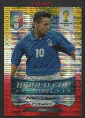 Roberto Baggio [Red Prizm] Soccer Cards 2014 Panini Prizm World Cup Stars Prices